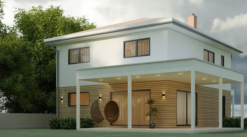 Villa Laura — Fertighaus aus Holz von Green House Germany
