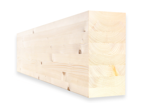 Brettschichtholz (BSH) — Baumaterial von Green House Germany